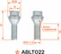 Болт колесный AIRLINE M14x1.5x30x61, конус подвижный, кл.19, дакромет для а/м Volvo (20 шт) ABLT022 5