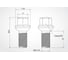 Болт колесный AIRLINE M14x1.5x27x48.5, сфера R14, кл.17, дакромет для а/м Mercedes/Infiniti (20 шт) ABLT010 1