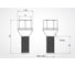 Болт колесный AIRLINE M12x1.25x26x52, конус, кл.19, дакромет для а/м Peugeot/Citroen (20 шт) ABLT029 1