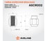Гайка колесная AIRLINE M12x1.5x32, конус, кл.21, закрытая, хром для а/м Hyundai/KIA/Toyota (20 шт) ASCR002 2