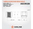 Гайка колесная AIRLINE M12x1.25x21, конус, кл.17, открытая, хром для а/м Daewoo/Chevrolet (20 шт) ASCR028 6