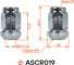 Гайка колесная AIRLINE M12x1.5x34.5, сфера R12, кл.19, закрытая, хром для а/м Honda (20 шт) ASCR019 5