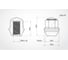 Гайка колесная AIRLINE M12x1.5x31.5, конус, кл.19, закрытая, хром для а/м Ford (20 шт) ASCR031 1