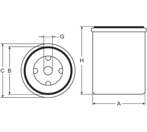Фильтр топливный SCT ST6077