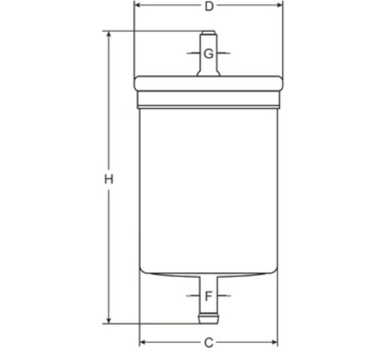 Фильтр топливный SCT ST6108