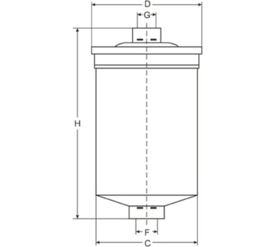 Фильтр топливный SCT ST780