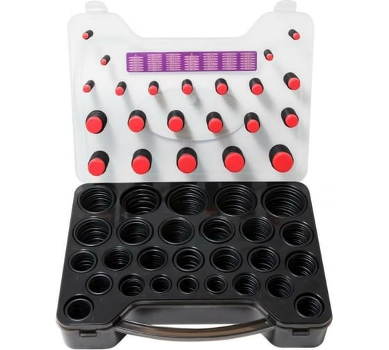 Кольца уплотнительные резиновые маслобензостойкие 800 шт Forsage 12637 F-754 1