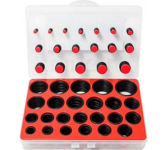 Кольца уплотнительные резиновые маслобензостойкие 626 шт Forsage 12633 F-747 1