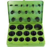 Кольца уплотнительные резиновые маслобензостойкие (382 шт; метрические) Forsage 12620 F-728