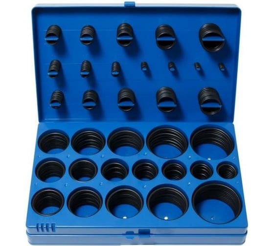 Кольца уплотнительные резиновые маслобензостойкие (407 шт; дюймовые) Forsage 12624 F-732 1