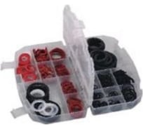 Кольца, шайбы уплотнительные резиновые асбестовые и пластиковые 383 шт Forsage 12649 F-772