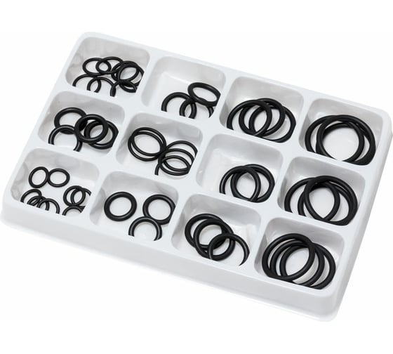Кольца уплотнительные резиновые маслобензостойкие 50 шт Forsage 12663 F-786 1