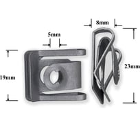 Автокрепеж для BMW/Mini/Audi 10 шт 8K0805922A/7146981767/51718212164 КрепАвто M2157