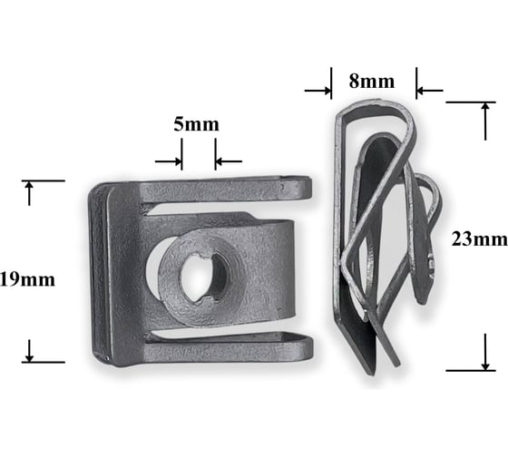 Автокрепеж для BMW/Mini/Audi 10 шт 8K0805922A/7146981767/51718212164 КрепАвто M2157 1