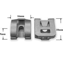 Автокрепеж для Mercedes 10 шт A1249889078/1249889078 КрепАвто M2140