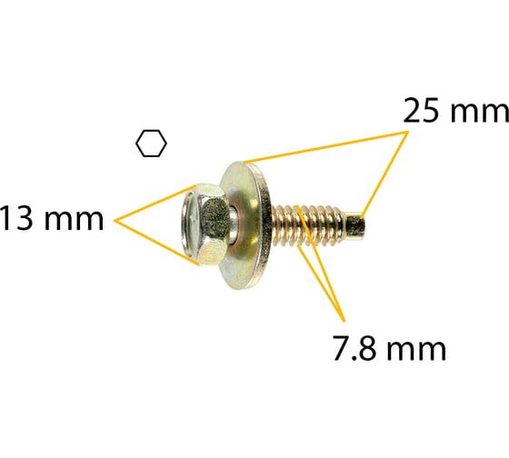 Автокрепеж для Ford 10 шт 384931S36 КрепАвто M2212