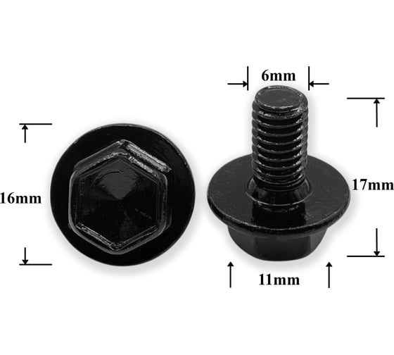 Автокрепеж для Toyota/Lexus 10 шт 9010506137 КрепАвто M2134 1