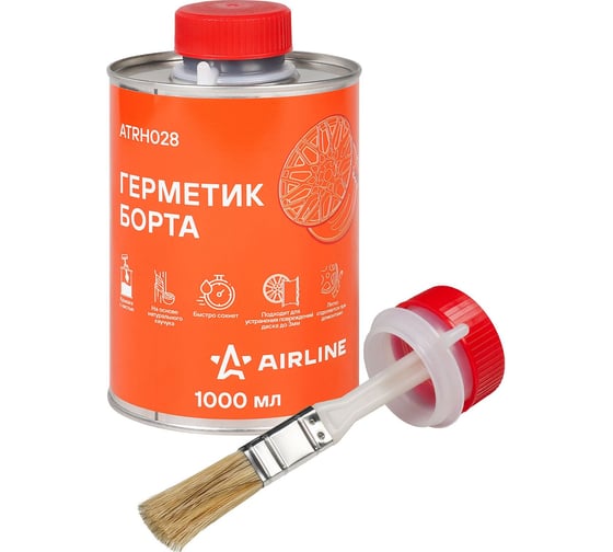 Герметик борта AIRLINE банка с кистью, 1л ATRH028 1