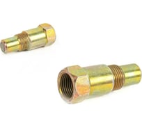 Обманка кислородного датчика прямая с мини катализатором Евро 3/4 желтая Garde G00180