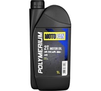 Моторное масло для мототехники MOTO-FAN 2T 1 л POLYMERIUM plmmf21