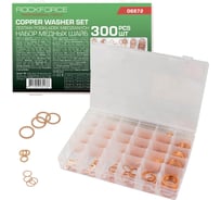 Шайбы медные Rockforce набор 300 предметов RF-06872(62184)