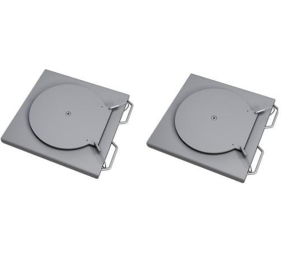 Комплект поворотных кругов eqtree TS FL 40 высота 40 мм, 2 предмета В0000000204133 1