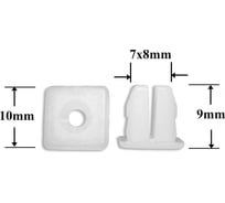 Автокрепеж для Chevrolet/Chrysler/Daewoo/Ford/GM/Opel/Renault 10 шт 9669486 КрепАвто 0224 19281336
