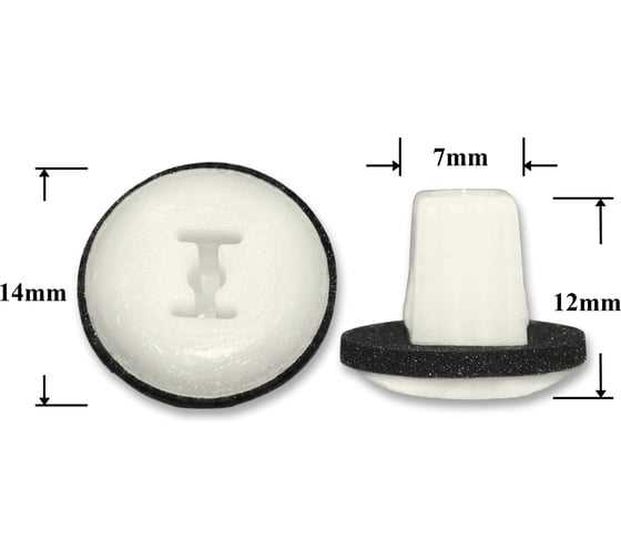Крепеж Acura/Honda/Lexus/Toyota 10 шт 906626930030, 90662693003, 90665SM4000, 9018904066 КрепАвто 0229