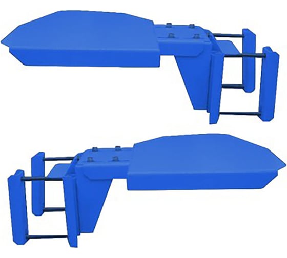Кронштейн RAL 5005 левый для стенда C803 NORDBERG 150 10 000-01 ЦБ-00017032 1