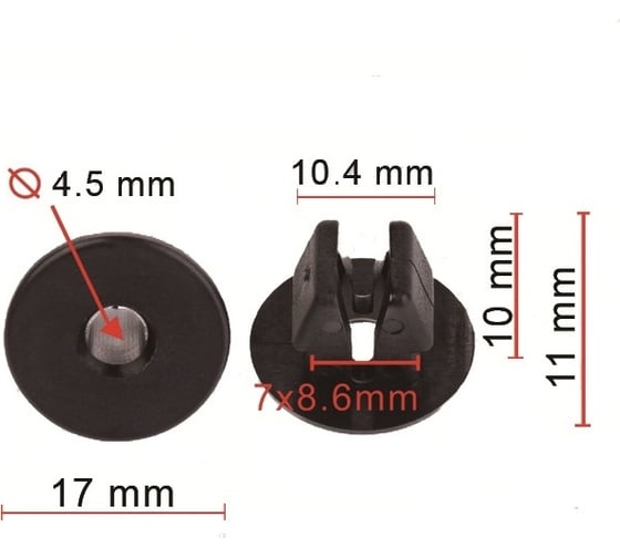 Фиксатор 50 шт AVERS 9018906211-50