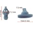 Фиксатор 10 шт AVERS 5725A136-10 2