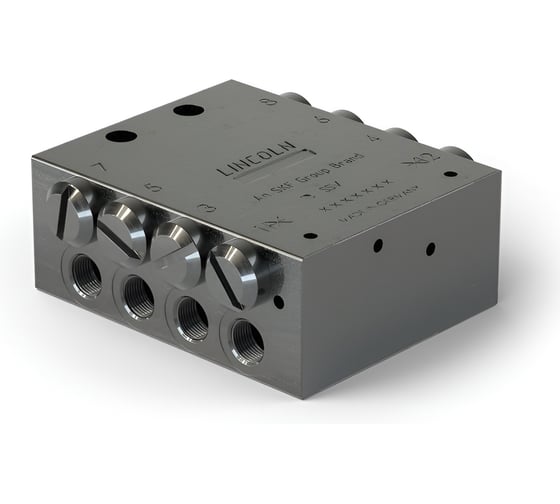 Распределитель LUBE-IN LL SSV 8-KN с клапанами 619-27888-1