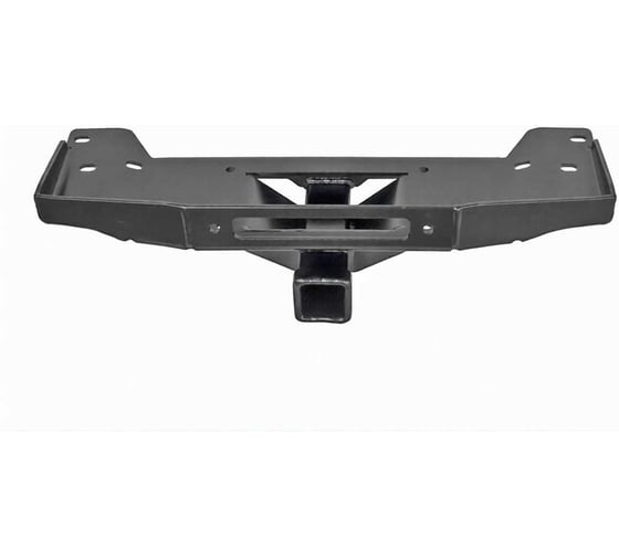 Площадка под лебедку РИФ в штатный бампер УАЗ Патриот 2015+ с переходником под фаркоп RIF063-31000