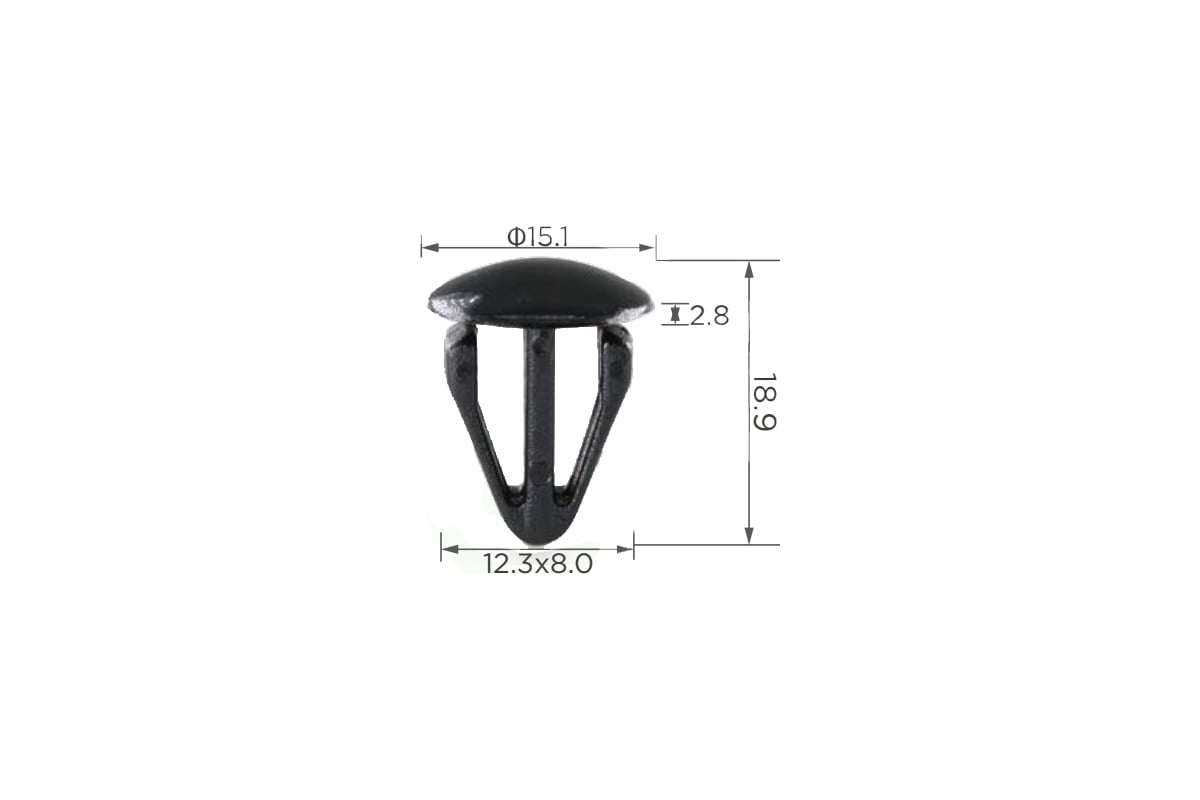 Автокрепеж для Lexus/Mazda/Toyota 10 шт B0016830200, 9095001248 ...