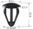 Автокрепеж для Lexus/Mazda/Toyota 10 шт B0016830200, 9095001248 КрепАвто 0160 2