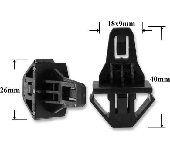 Автокрепеж для Acura Honda 10 шт Крепавто 91578SV4003, 91578SW5003 0148