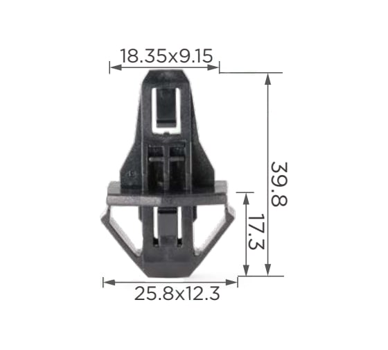 Автокрепеж для Acura/Honda 10 шт 91578SV4003, 91578SW5003 КрепАвто 0148