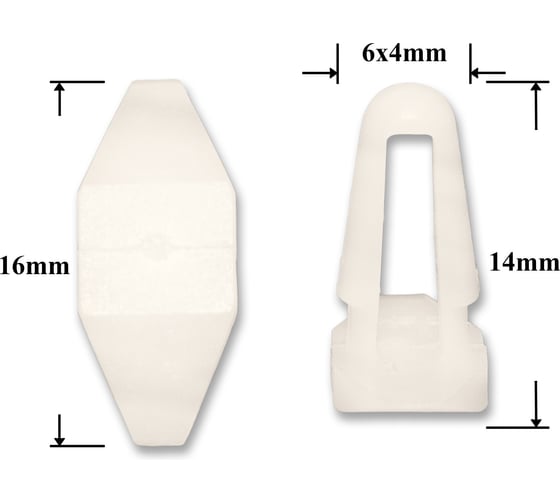 Автокрепеж для Acura/Honda 10 шт 91513SE0003 КрепАвто 0144