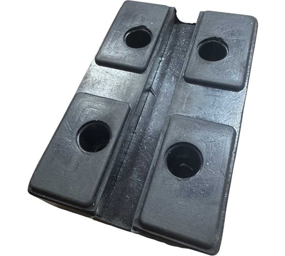 Накладка резиновая прямоугольная Great Wolf для подъемников: Т-4, AET, Peak, AMGO, Avik, Fagihi, Nordberg, GW-N17