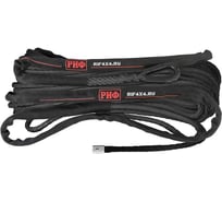 Трос для лебёдки синтетический РИФ 10 мм/26 м, черный SR10BL