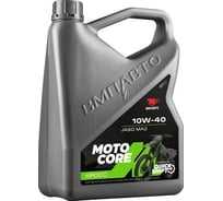 Моторное масло для мото ВМПАВТО MOTO CORE КРОСС 4Т 10w-50 SL МА2, канистра 1л 9345