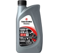 Масло TAKAYAMA Mototec 5000 4T 10W-40 SM MA2 1л 6056099