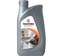 Масло TAKAYAMA Snowpower 2T TC FD 1л 605628