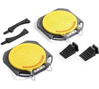 Круги поворотные (2 шт; г/п 3500 кг) KraftWell KRWTPL4