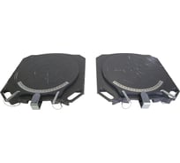 Круги поворотные (2 шт; г/п 3500 кг) KraftWell KRWTPL4 20996817