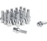 Болт колесный AIRLINE M12x1.25x25x53, конус, ключ 17, хром для а/м Peugeot/Citroen (20 шт) ABLT117 2