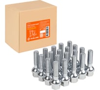 Болт колесный AIRLINE M12x1.5x32x62,5, сфера R12, ключ 17, хром для а/м Mercedes (20 шт) ABLT108