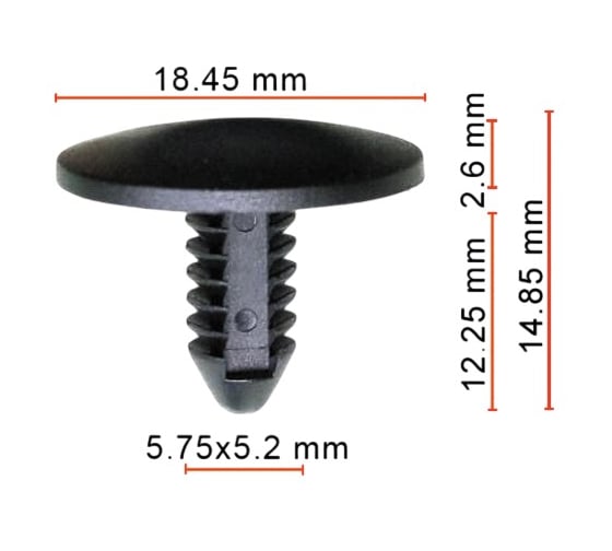 Пистон AVERS для BMW 52208133466 10 шт 52208133466-10