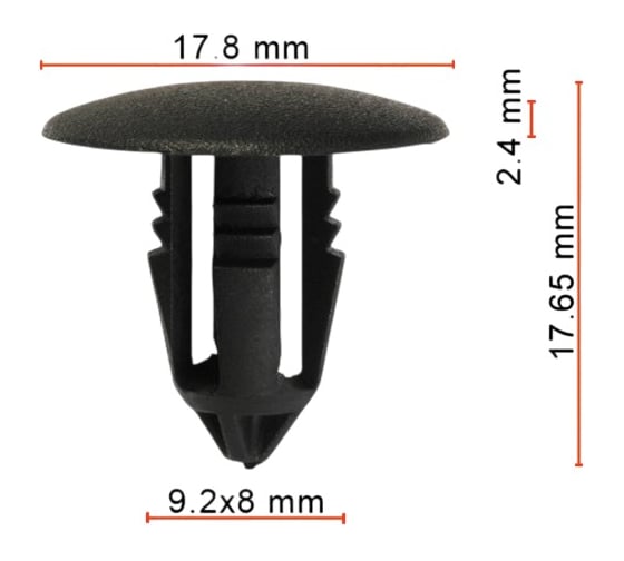 Клипса AVERS для BMW 51488181420 10 шт 51488181420-10