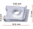 Крепеж AVERS для BMW 07129904243 10 шт 07129904243-10 1
